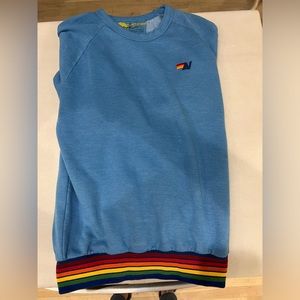 Aviator Nation women’s medium rib crew sweatshirt